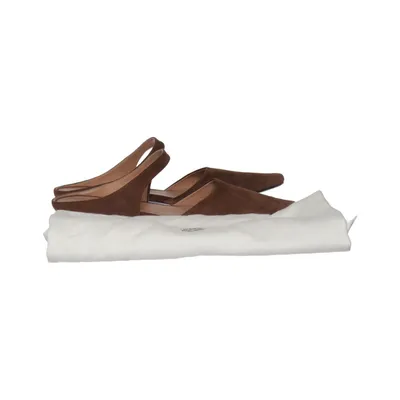 Mules (Marron) de Totême Cuir