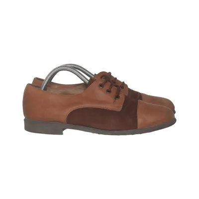 Derby shoes (Brown) from Yoko Yap