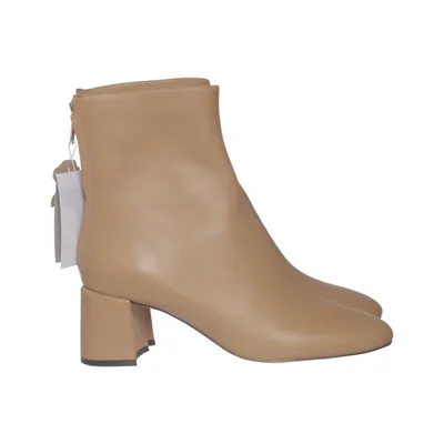 Bottes à talons (Beige) de H&M Cuir