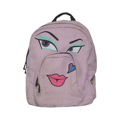 Backpack (Purple, Multicolored) from Invicta Polyester