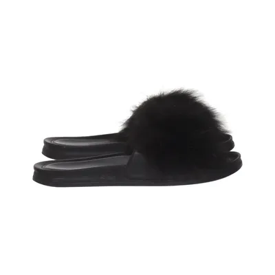 Chaussons (Noir) de Oh! by Kopenhagen Fur Fourrure