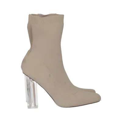 Heeled boots (Beige) from Sergio Todzi