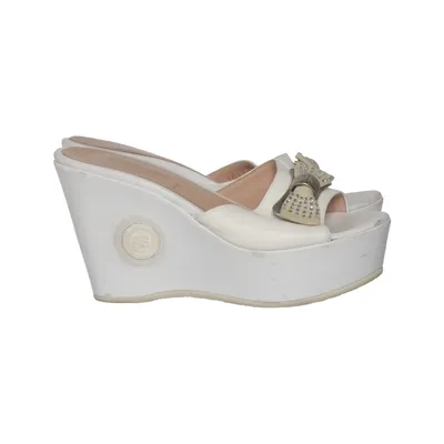 Chaussure compensées (Blanc) de Baldinini