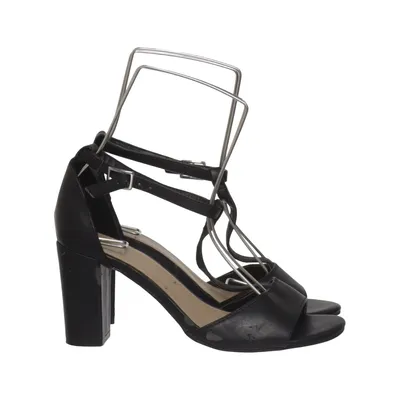 Sandales à talons hauts (Noir) de Vox Shoes Cuir