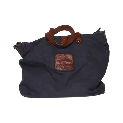 Shoulder-bag (Teodorano) from Campomaggi Cotton, Leather