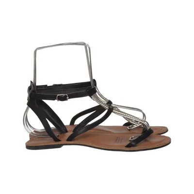 Sandales (Noir, Marron) de Now