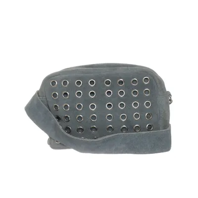 Axelremsväska (Grå) från Hvisk Bomull, Metallfiber, Mocka