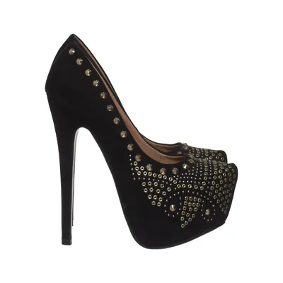 Hakken (Zwart) van Belle Women Leer
