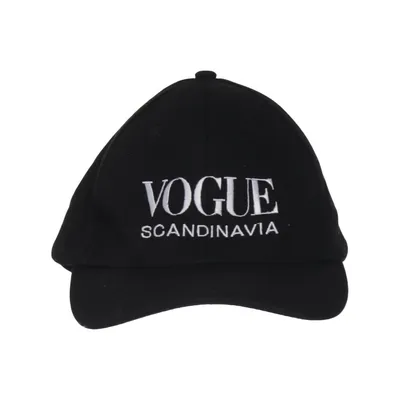 Honkbalpet (Zwart) van Vogue Katoen