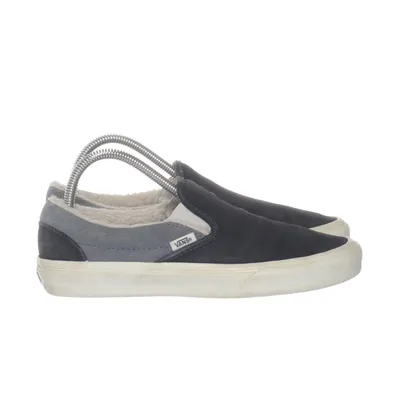 Slip-ons (Blue, Gray, White) from Vans