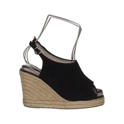Wedges (Black) from Stylesnob Leather