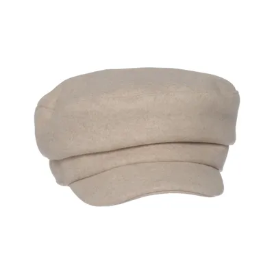 Flat cap (Beige) från H&M Elastan, Polyester, Viskos