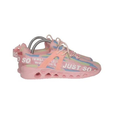 Baskets (Rose, Multicolore) de Just So So Faux cuir