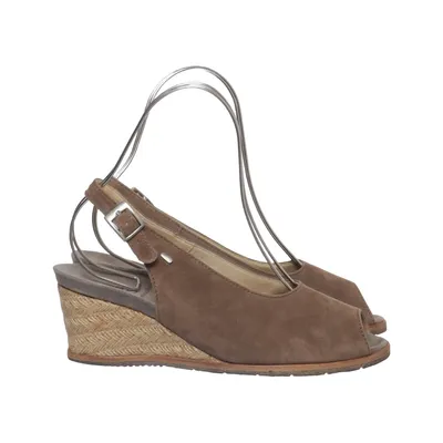 Chaussure compensées (Marron) de Wolky Cuir