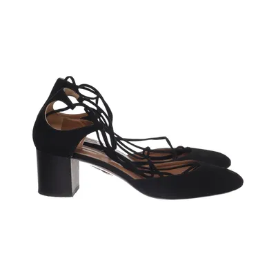 Sandales à talons hauts (Noir) de Aquazzura Cuir