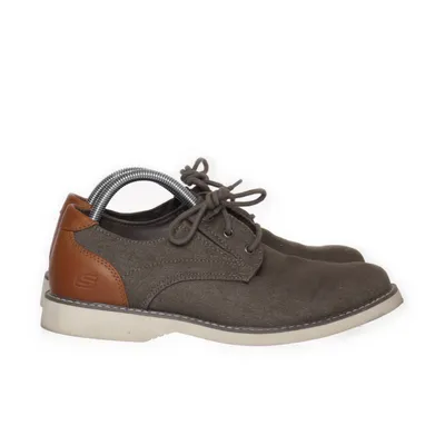Derby sko (Brun) fra Skechers