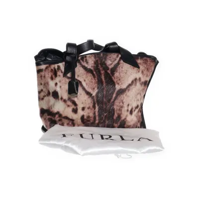 Handbag (Brown, Black, Multicolored) from Furla Leather