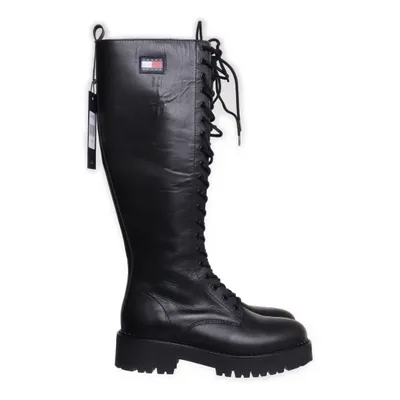 Boots (Black) from Tommy Hilfiger Jeans Leather