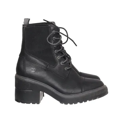 Bottes à lacets (Noir) de Timberland Cuir
