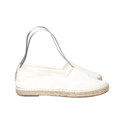 Espadrillos (Vit) från Natural World Ekologisk bomull