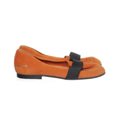 Ballet flats (Orange, Black) from Gram