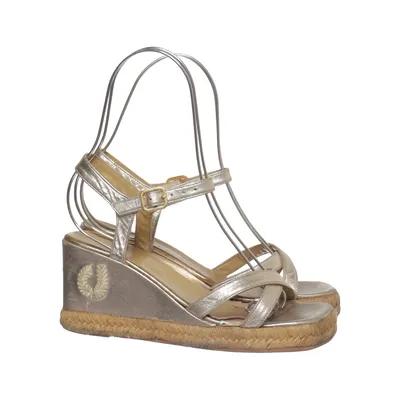 Chaussure compensées (Or) de Charles Jourdan