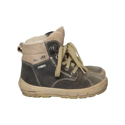Bottes à lacets (Gris, Beige) de Superfit Gore-tex, Cuir