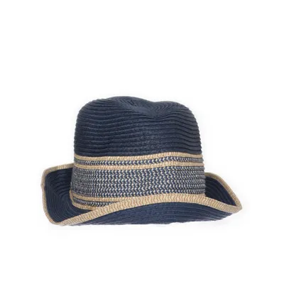 Sun hat (Blue, Beige) from Zara Accessories