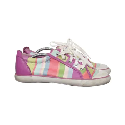 Canvas shoes (Purple, Multicolored) from Coach