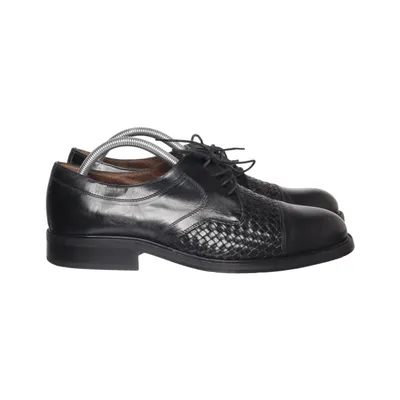 Derby shoes (Black) from Cypres Leather