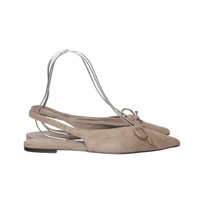 Sandalen (Beige) van H&M Imitatieleer, Imitatie suède