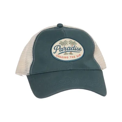 Trucker cap (Blue, Beige) from Beeline Cotton, Polyester