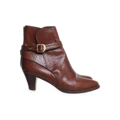 Heeled boots (Brown) from Made in italy Leather