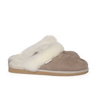 Chaussons (Beige, Blanc) de Shepherd Laine