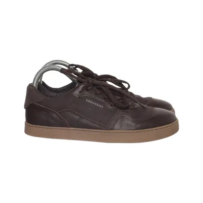 Chaussures pieds-nus (Marron) de Groundies Cuir