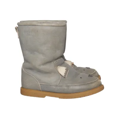 Bottines (Gris, Marron) de Donsje Cuir, Laine