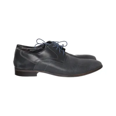 Derby shoes (Blue) from Mercedes Leather