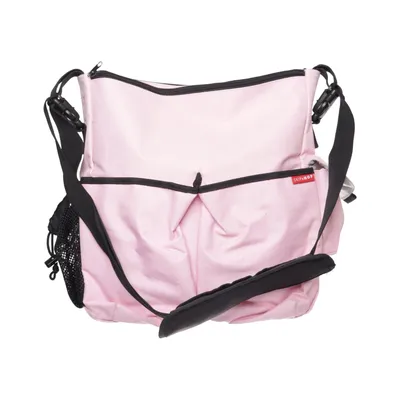 Pusletaske (Pink, Sort) fra Skip Hop Polyester