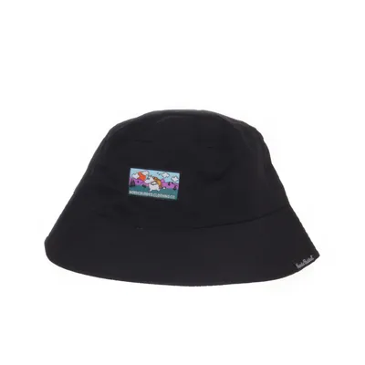 Buckethatt (Svart) från Moomin Nylon