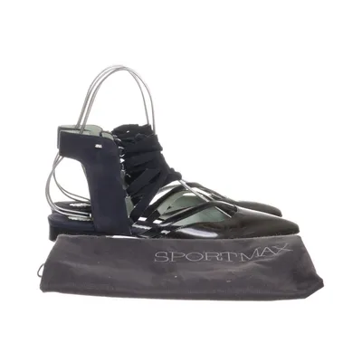 Sandalen (Blauw, Bruin) van Sportmax Leer
