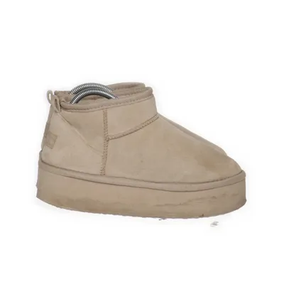 Enkellaarzen (Beige) van Soya