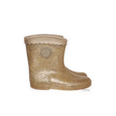 Gummistövlar (Guldfärgad) från Petit by Sofie Schnoor