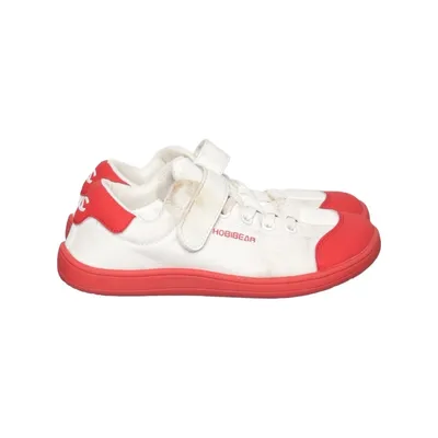 Gymnastic shoes (White, Red) from Hobibear Polyurethane