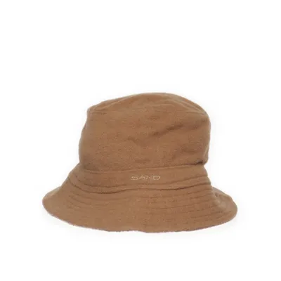 Bucket hat (Bruin) van SAND