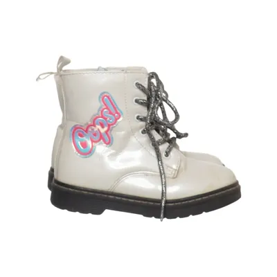 Schnürstiefel (Weiß) von Nelli Blu Leder