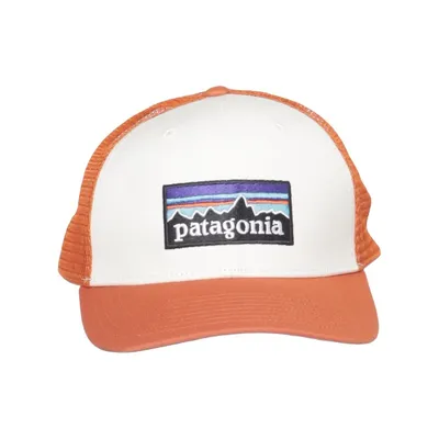 Truckerkappe (Orange, Weiß) von Patagonia Bio-Baumwolle, Recyceltes Polyester