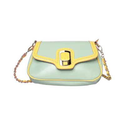 Sac à bandoulière (Bleu, Jaune) de Bessie