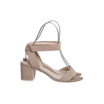 Højhælede sandaler (Beige) fra NLY Shoes