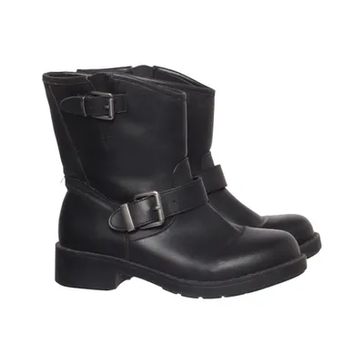 Ankle boots (Black) from DinSko