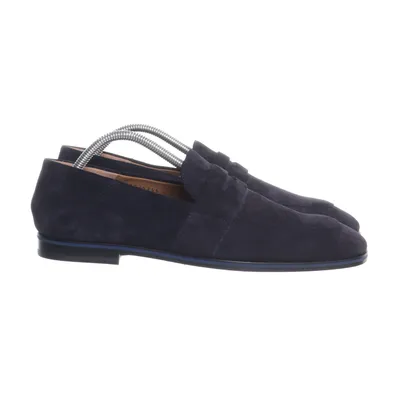 Loafers (Blue) from Boss Hugo Boss Suede